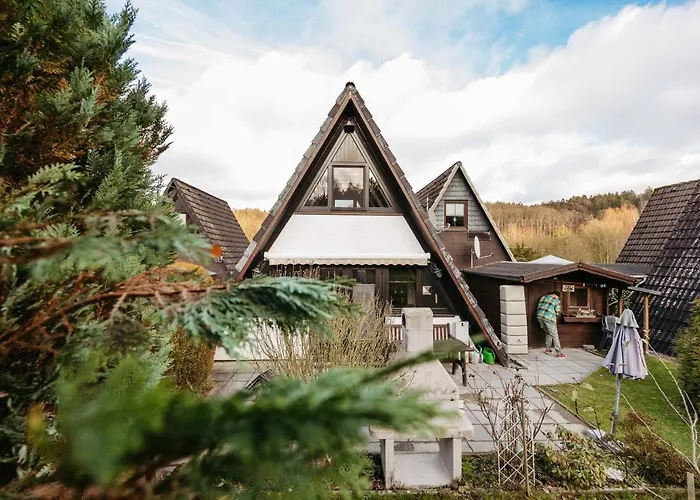 Gemuetliches Nurdachhaus Im Naturparadies Mit Sauna - Erholung Pur Bad Wünnenberg